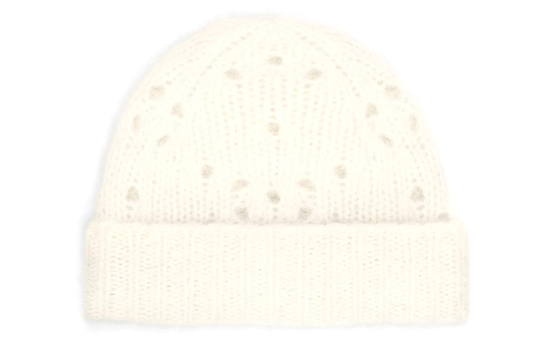 SASOM | accessories Celine Beanie In Fair Isle Alpaca Wool
