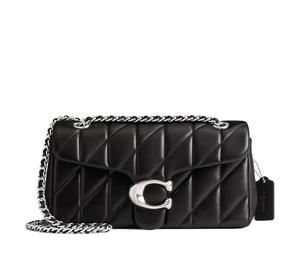 Buy Coach Tabby Nappa Leather Crossbody Bag Shoulder Bag Medium Size Women's Brass & Black at Sasom – Authentic and Ready to Ship