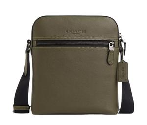 Buy Coach Houston Smooth Calf Leather Flight Bag Shoulder Bag Crossbody Bag Small Size Women's Green at Sasom – Authentic and Ready to Ship