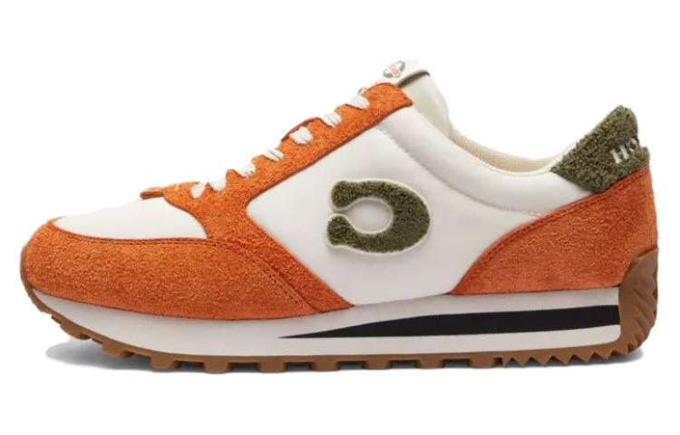 SASOM | shoes Coach Low-Top Casual Shoes Men's Orange Check the latest  price now!