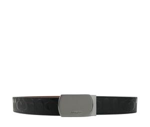 Buy Coach Plaque Buckle Cut To Size Reversible Belt Men's Black at Sasom – Authentic and Ready to Ship
