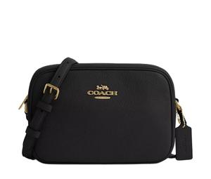 Buy Coach Jamie Refined Pebble Pattern Leather Camera Bag, Shoulder Bag, Crossbody Bag Small Size Women's Gold & Black at Sasom – Authentic and Ready to Ship