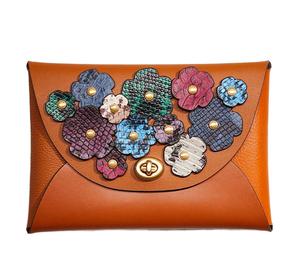 Buy Coach Pouch Leather Wallets Clutches Small Size Women's Brown at Sasom – Authentic and Ready to Ship