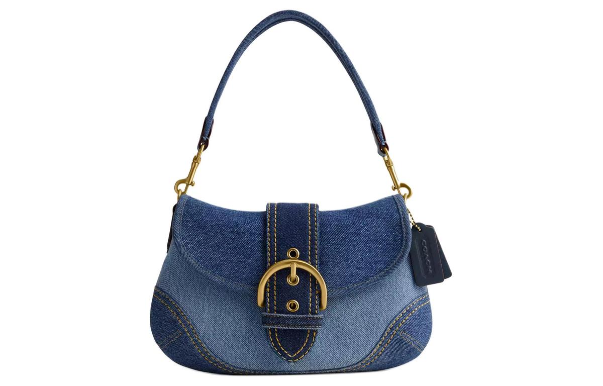 SASOM | bags Coach Soho Denim With Recycled Leather Wallet