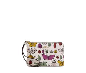 Buy Coach Corner Zip Coated Canvas With Recycled Leather Wallets Clutches Small Size Women's Gold & Chalk Multicolor at Sasom – Authentic and Ready to Ship