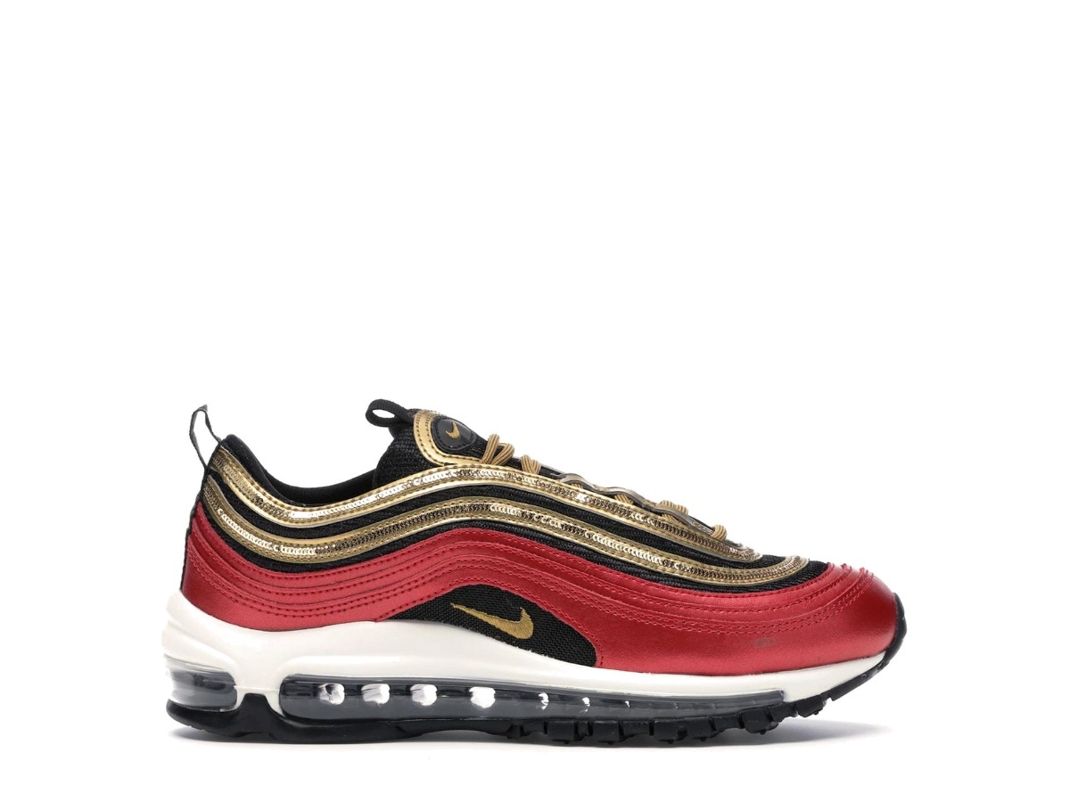 Buy & Sell Nike Air Max 97 Red Gold Sequin (Women's) | SASOM