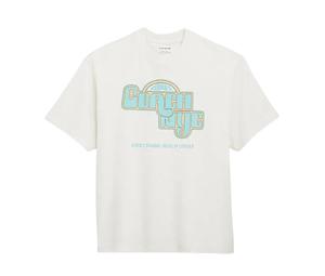Buy Coach Letter Print Crew Neck Short Sleeved T Shirt T Shirt Men's White at Sasom – Authentic and Ready to Ship
