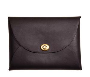 Buy Coach Pouch Leather Wrist Bags Clutches Extra Large Women's Black at Sasom – Authentic and Ready to Ship