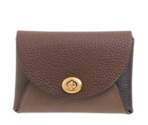 Buy Coach Pouch Leather Clutch Small Size Unisex Brown at Sasom – Authentic and Ready to Ship