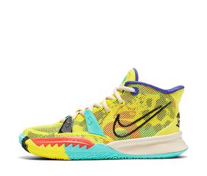 Buy Nike Kyrie 7 1 World 1 People Electric Yellow GS at Sasom – Authentic and Ready to Ship