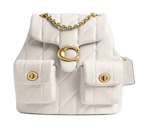 Buy Coach Tabby Quilting Sheepskin Backpack Small Size Women's Chalk White at Sasom – Authentic and Ready to Ship