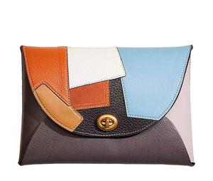 Buy Coach Pouch Grained Leather Wallets Clutches Small Size Women's Black at Sasom – Authentic and Ready to Ship