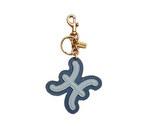 Buy Coach Bag Charm Coated Canvas Key Ring Bag Accessories Unisex Blue at Sasom – Authentic and Ready to Ship
