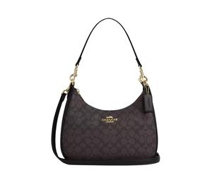 Buy Coach Teri Coated Canvas Crossbody Bag Shoulder Bag Large Size Women's Black at Sasom – Authentic and Ready to Ship