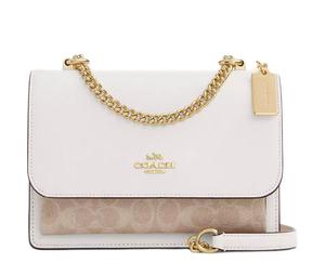 Buy Coach Klare Coated Canvas With Smooth Leather Crossbody Bag Shoulder Bag Small Size Women's Chalk at Sasom – Authentic and Ready to Ship