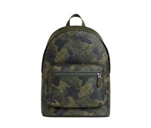 Buy Coach West Artificial Leather Backpack Large Size Men's Deep Trefoil Color at Sasom – Authentic and Ready to Ship