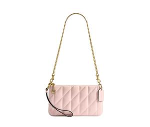Buy Coach Pouch Nappa Leather Shoulder Bag Small Size Women's Blush Pink at Sasom – Authentic and Ready to Ship