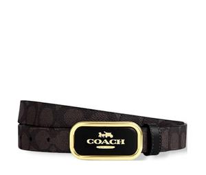 Buy Coach Calfskin Leather Belts Women's Brown Width: 2.5CM at Sasom – Authentic and Ready to Ship