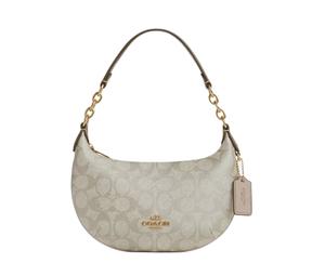 Buy Coach Coated Canvas Handbag Women's Champagne at Sasom – Authentic and Ready to Ship