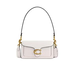 Buy Coach Tabby 20 Polished Leather Shoulder Bag Women's Chalk at Sasom – Authentic and Ready to Ship