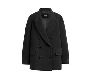 Buy Coach Coats Women's Charcoal Gray at Sasom – Authentic and Ready to Ship