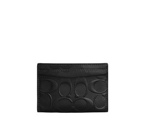 Buy Coach Card Case Patent Leather Card Holder Mini Women's Black at Sasom – Authentic and Ready to Ship