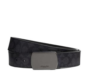 Buy Coach Artificial Leather Belts Unisex Black Width: 3.8cm at Sasom – Authentic and Ready to Ship