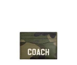 Buy Coach Card Case Litchi Grain Leather Card Holder Unisex Green at Sasom – Authentic and Ready to Ship