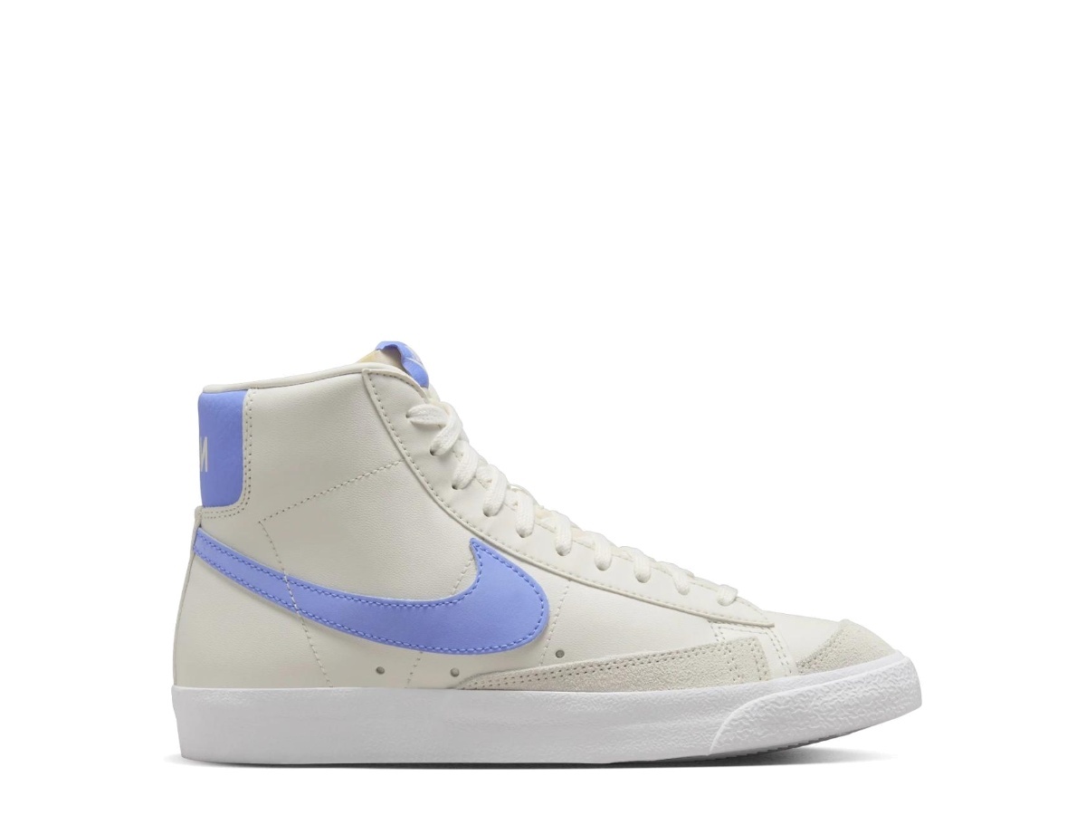 nike blazer royal white out