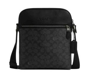 Buy Coach PVC Crossbody Bag Shoulder Bag Small Size Men's Black Gray Color at Sasom – Authentic and Ready to Ship
