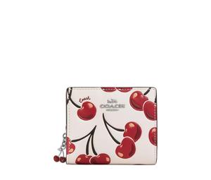 Buy Coach Leather Wallet Mini Women's White at Sasom – Authentic and Ready to Ship