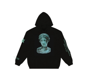 Buy Daniel Arsham ComplexCon Eroded Hoodie Black at Sasom – Authentic and Ready to Ship