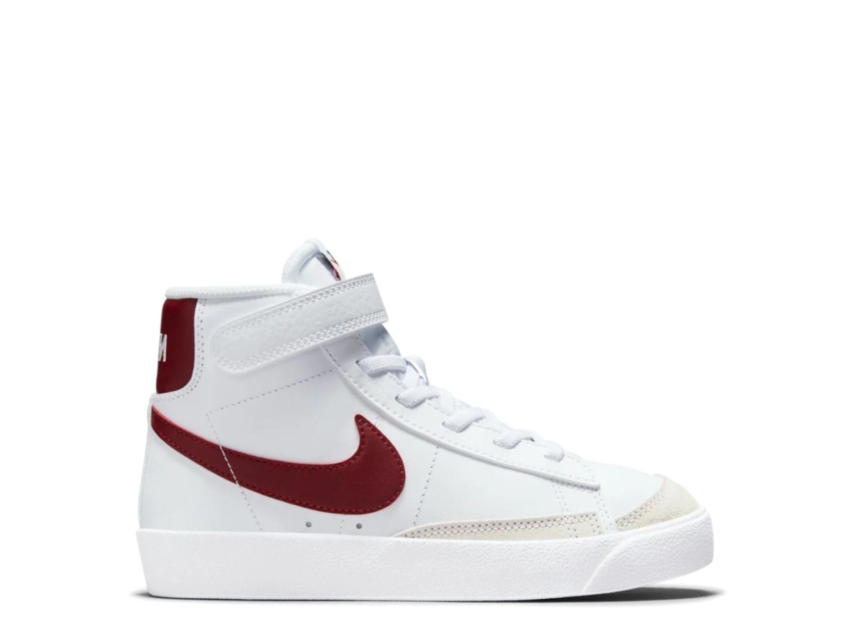 blazer white team red