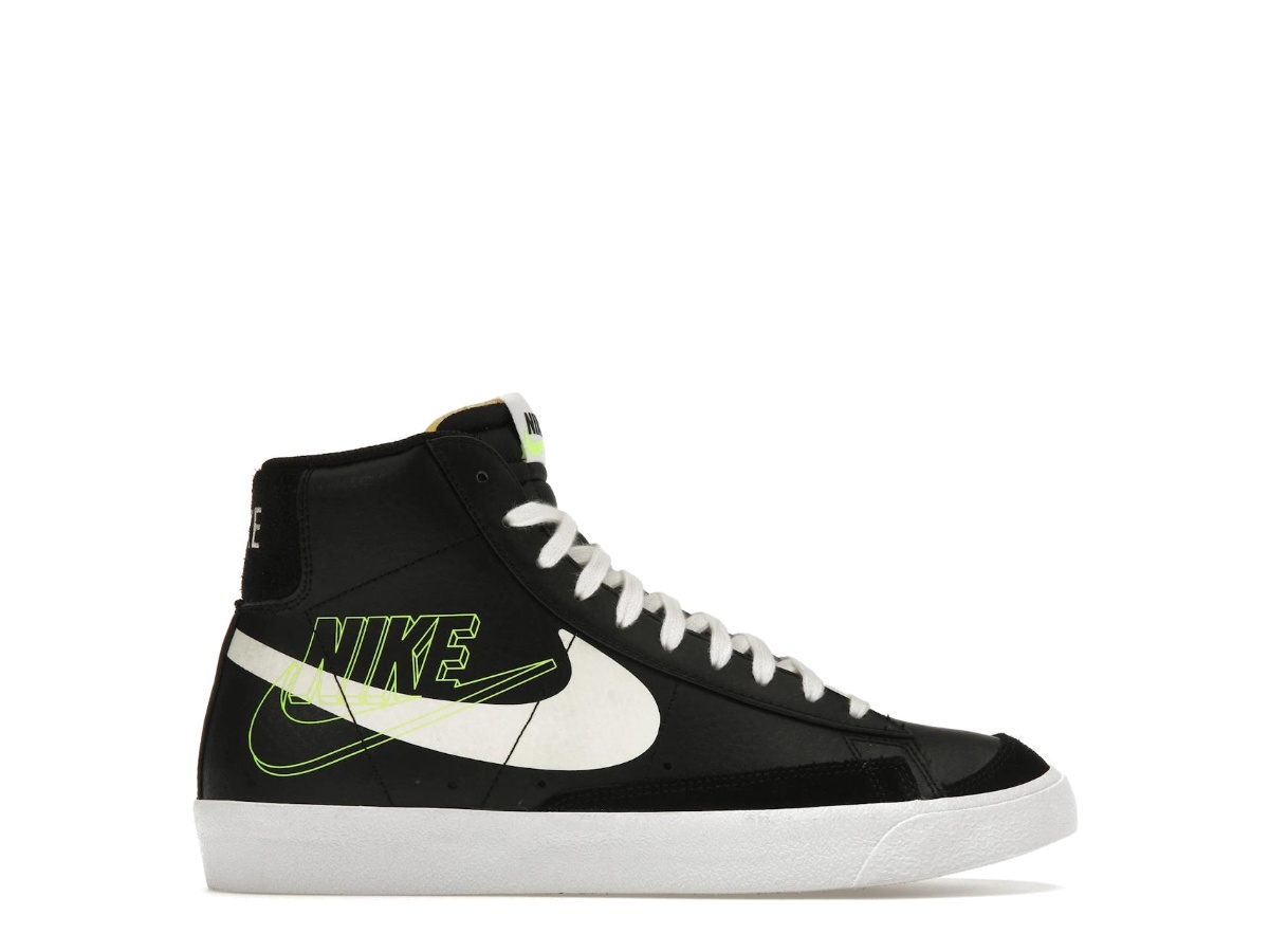 nike blazer mid reverse logo