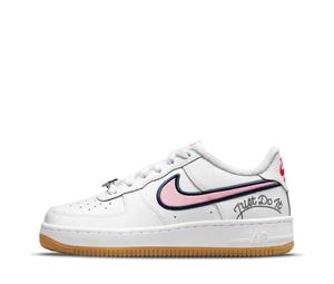 Buy Nike Air Force 1 Low LV8 Just Do It White Pink Glaze GS at Sasom – Authentic and Ready to Ship