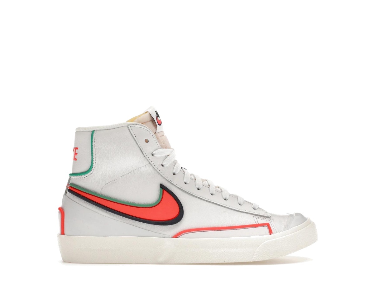 Nike Blazer Mid 77 Infinite White Crimson (Women's)