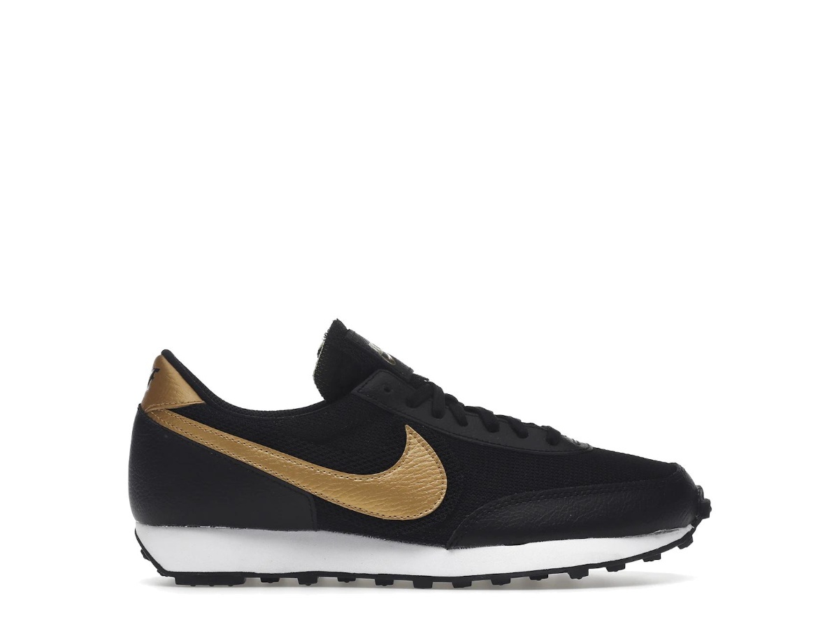 nike daybreak gold black