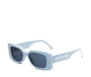 Buy Dior Acetate Rectangular Sunglasses Unisex Blue at Sasom – Authentic and Ready to Ship