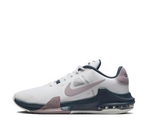 Buy Nike Air Max Impact 4 Lightweight Low Top Basketball Shoes Men's White Purple at Sasom – Authentic and Ready to Ship