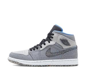 Buy Jordan 1 Mid Crater Grey University Blue at Sasom – Authentic and Ready to Ship