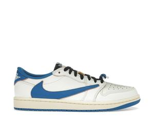 Buy Jordan 1 Retro Low OG SP Fragment x Travis Scott Sail Military Blue at Sasom – Authentic and Ready to Ship