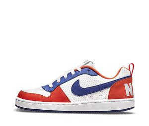 Buy Nike Court Borough Low 'White Blue Orange' GS at Sasom – Authentic and Ready to Ship