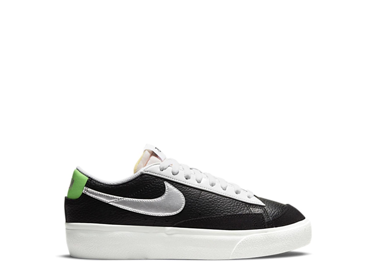 nike blazer low mens silver