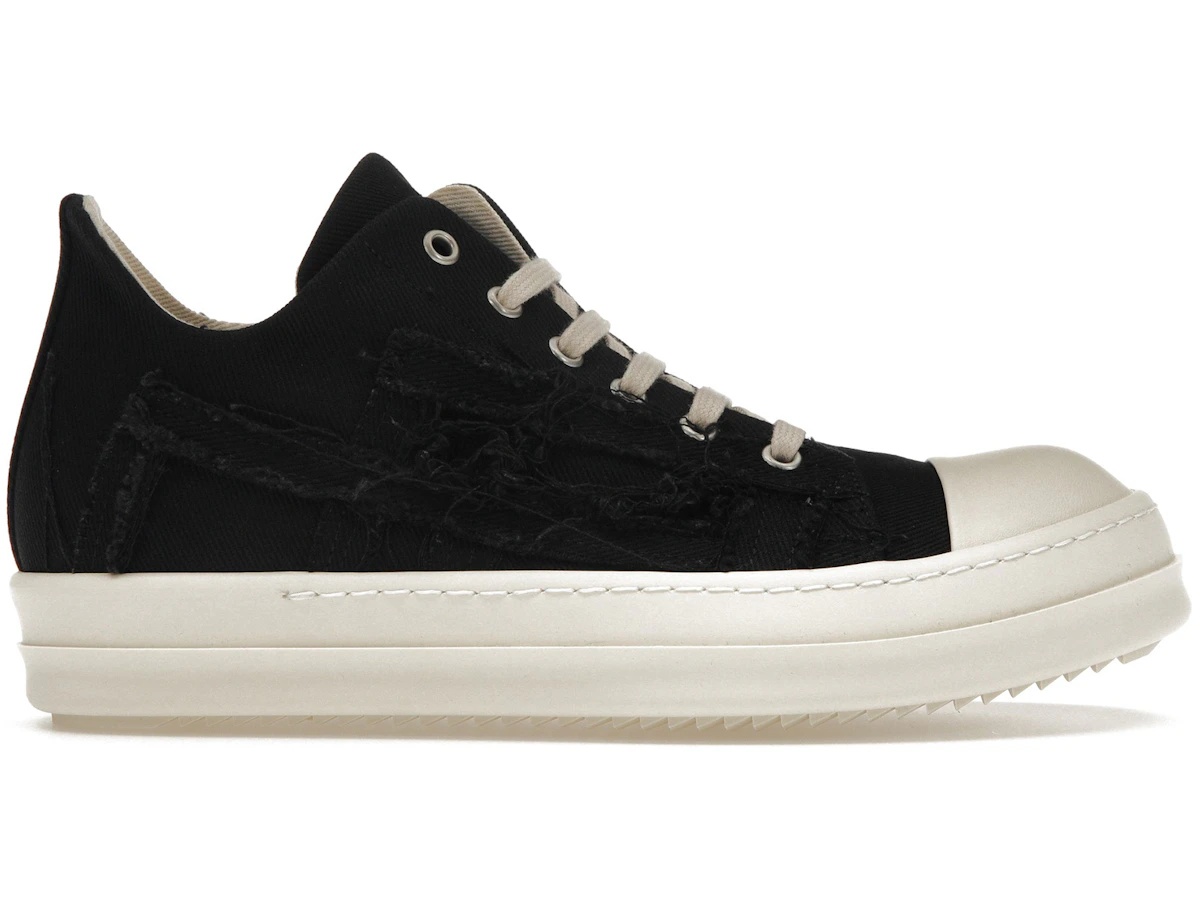 rick owens drkshdw slashed Rick Owens drkshdw Ramones slashed waxed denim main image 2