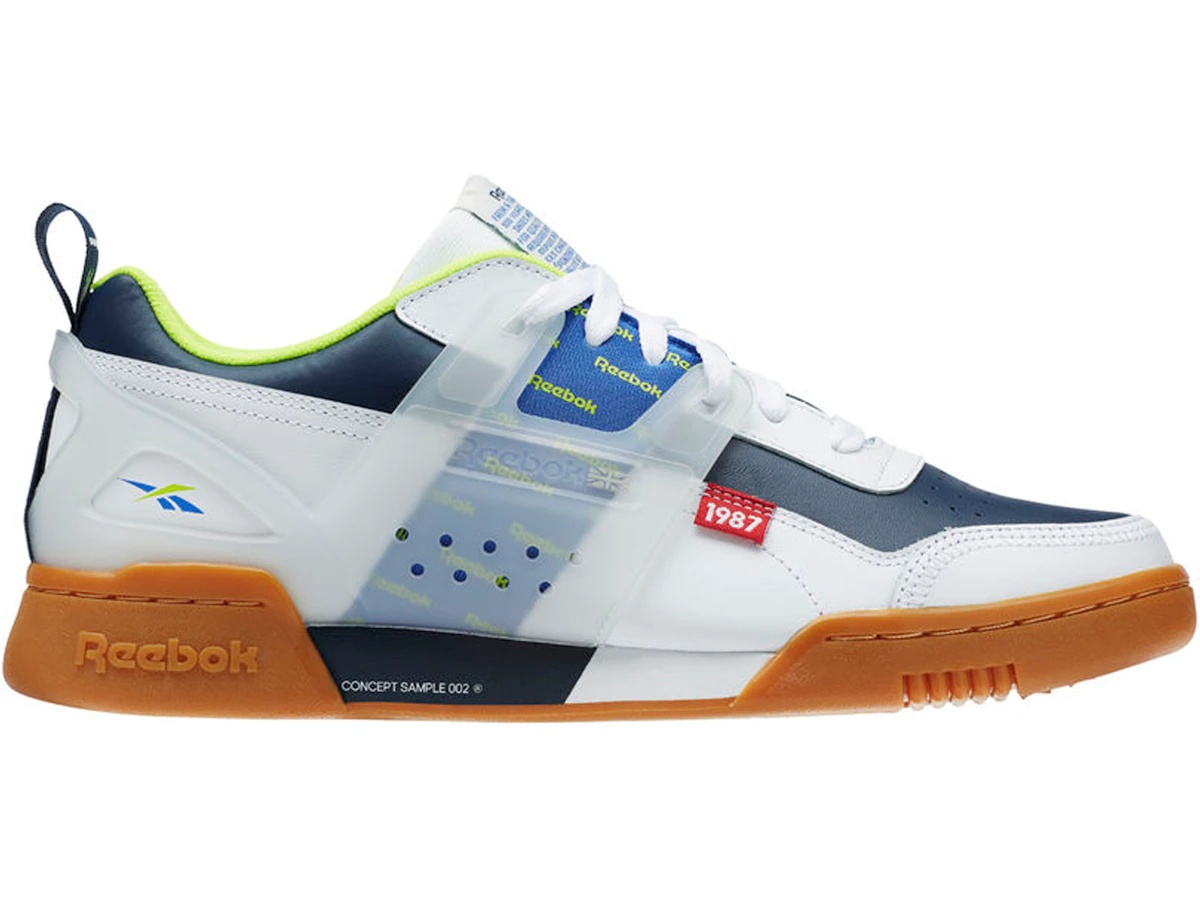 Buy & Sell Reebok Workout Plus Altered White Navy | SASOM