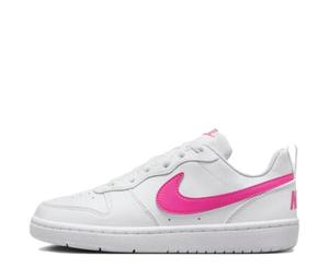 Buy Nike Court Borough Anti Slip Wear Resistant Low Top Kids Lifestyle Shoes White Pink Teenagers at Sasom – Authentic and Ready to Ship