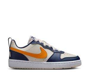 Buy Nike Court Borough Low Recraft Light Orewood Brown Midnight Navy White Orange Peel (GS) at Sasom – Authentic and Ready to Ship