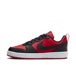 Buy Nike Court Borough Low Recraft GS 'Black University Red' at Sasom – Authentic and Ready to Ship