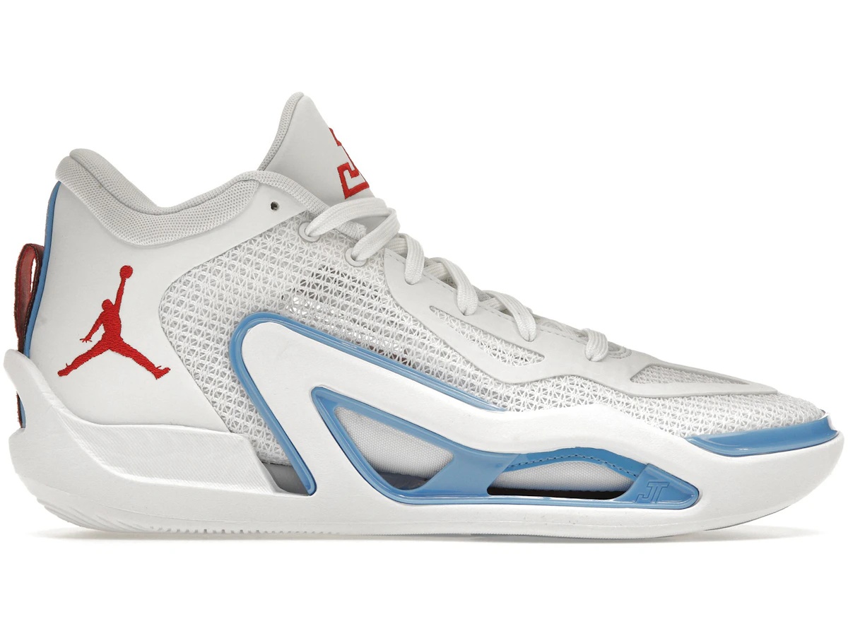 Translucent Jordan's Jordan Tatum 1 Archer Ave St. Louis (Translucent White Sole)
