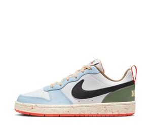 Buy Nike Court Borough Low 2 White Alabaster Speckled GS at Sasom – Authentic and Ready to Ship